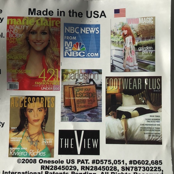 Sz 7 one soles interchangeable design - Picture 6 of 12